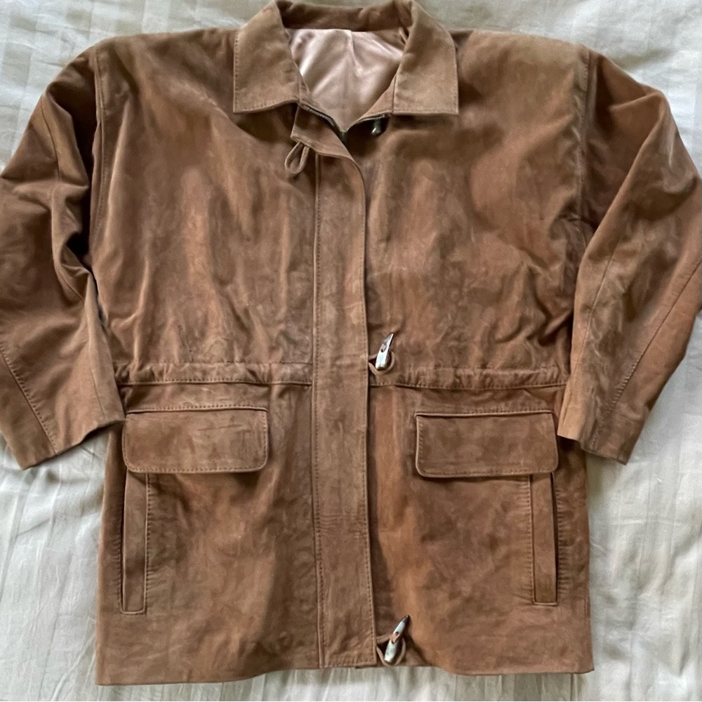 Vintage Argentinian Suede Coat Rossi & Caruso